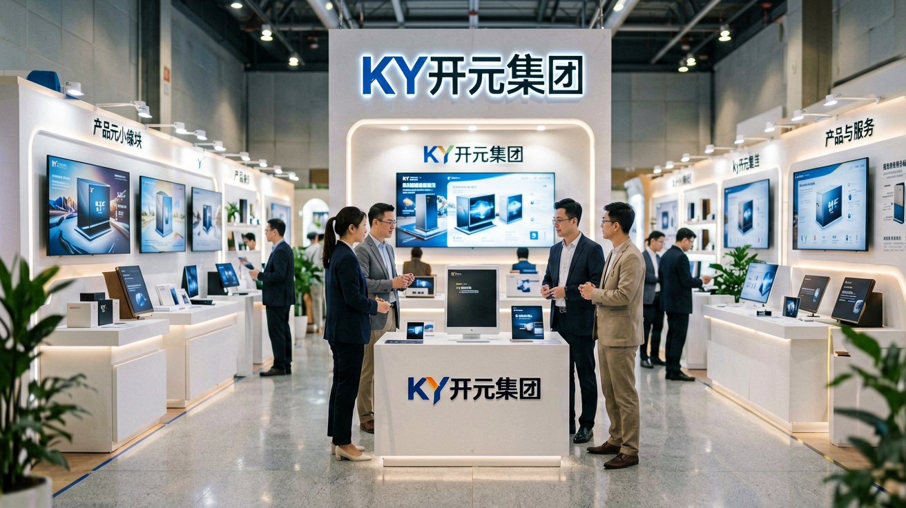 KY开元集团产品展示区域，呈现多元化产品体系与品质保障