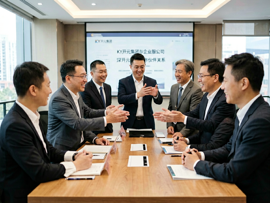 KY开元集团合作伙伴交流与企业服务展示